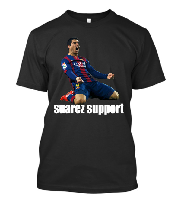 Suarez Support Qatar Airways Celebration Sports T-Shirt