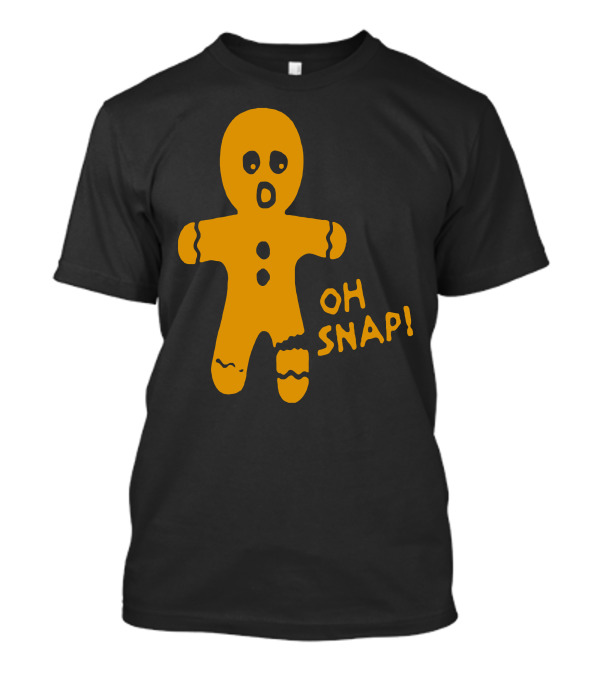 Biscuit Oh Snap Gingerbread Cookie With Broken Leg T-Shirt