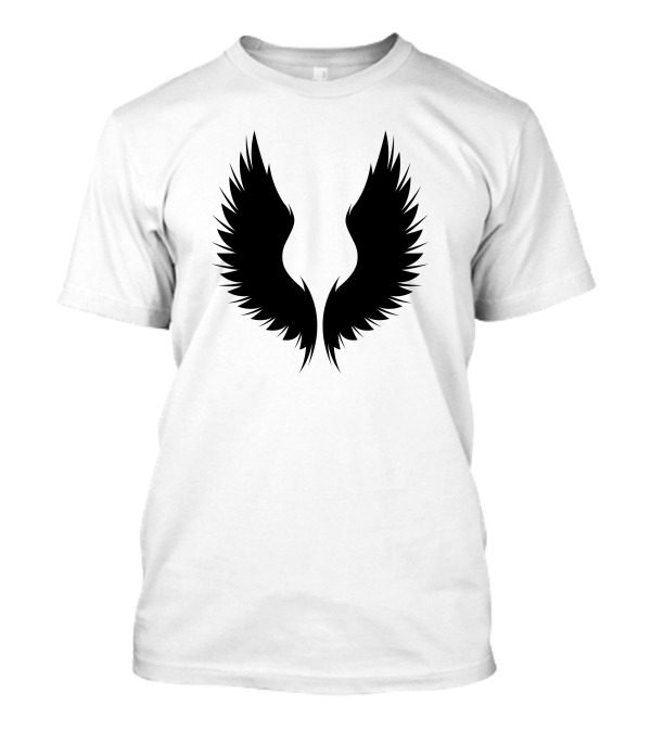 Dragon Wings Black Feather T-Shirt
