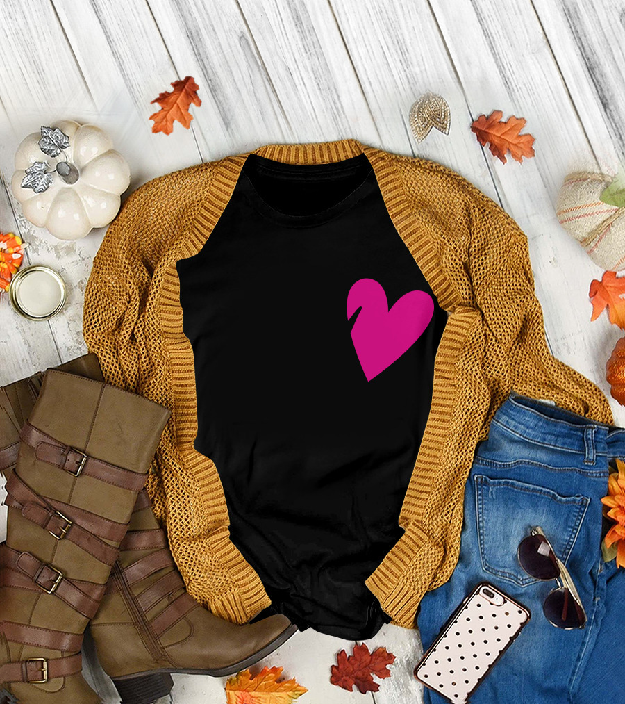 Grl Pwr Heart Design Girl Power T-Shirt