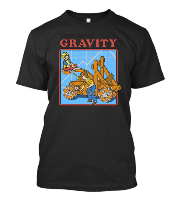 Gravity Catapult With Kids And Graph T-Shirt