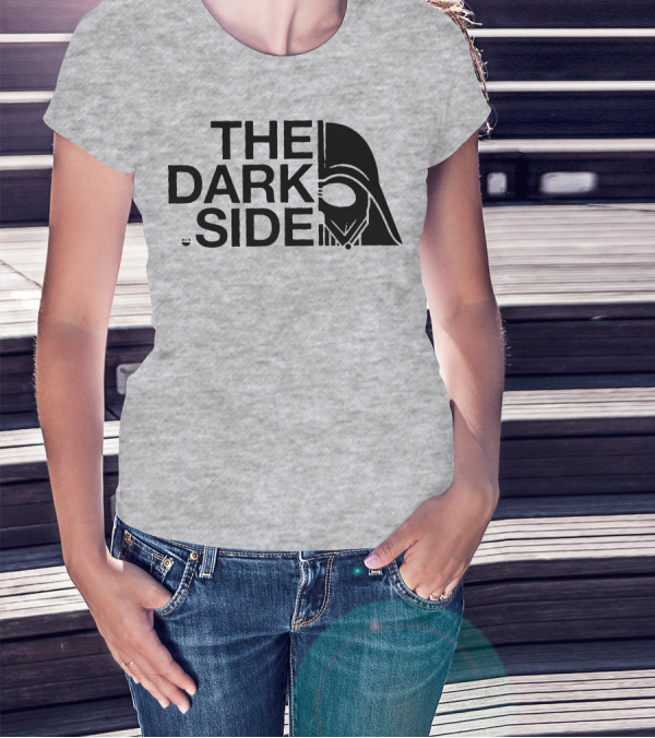 The Dark Side Darth Vader Black Version T-Shirt