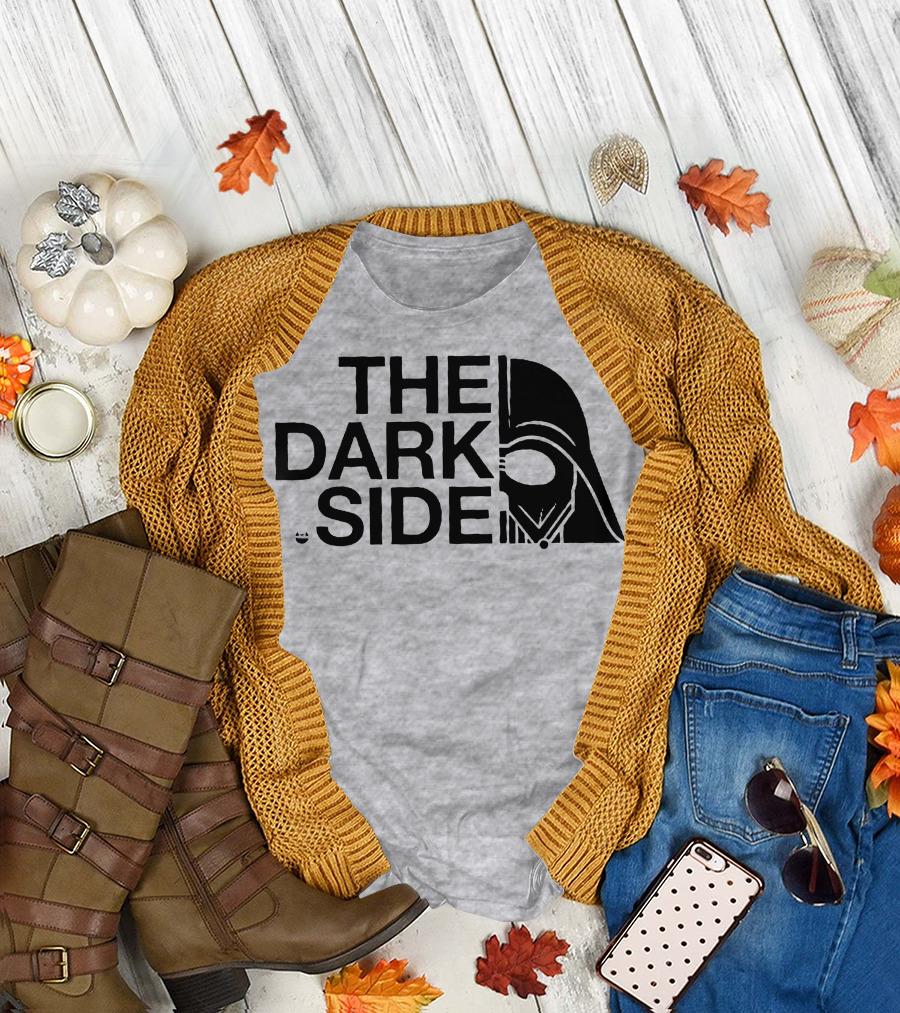 The Dark Side Darth Vader Black Version T-Shirt