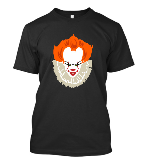 Pennywise IT Creepy Dancing Clown Horror Icon Face T-Shirt