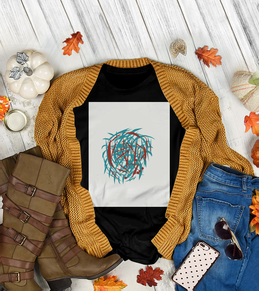 Zakhrafa Vibrant Geometric Art 1222531198 T-Shirt
