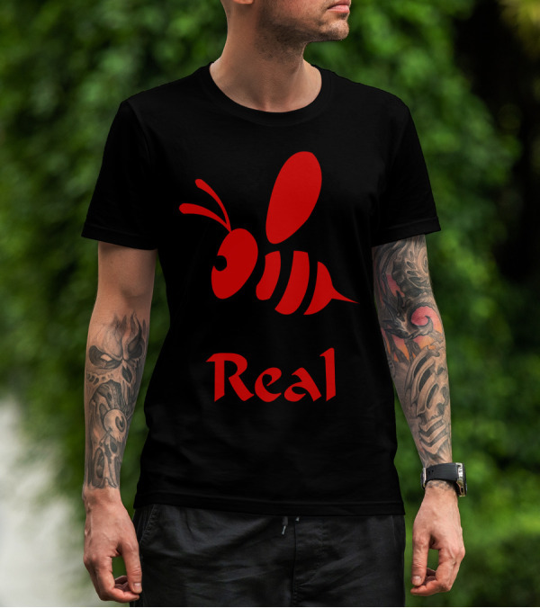 Be Real Red Bee T-Shirt