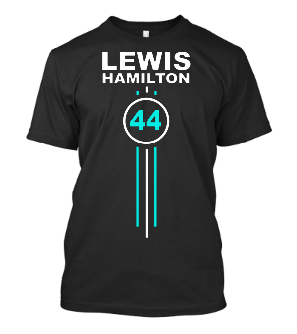 Lewis Hamilton 44 Racing Stripes T-Shirt