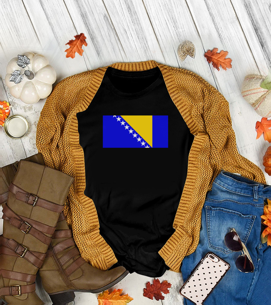 Bosnia And Herzegovina National Flag Symbolism T-Shirt