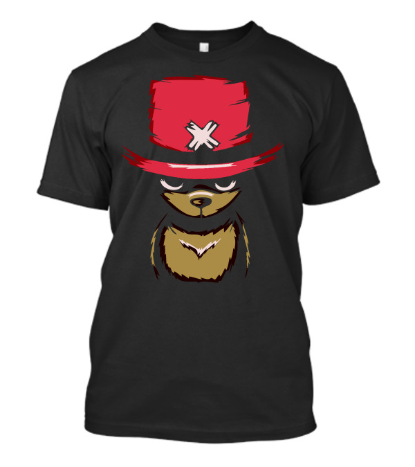 Hail The Chopper Tony Tony Chopper One Piece Red Hat Bear T-Shirt