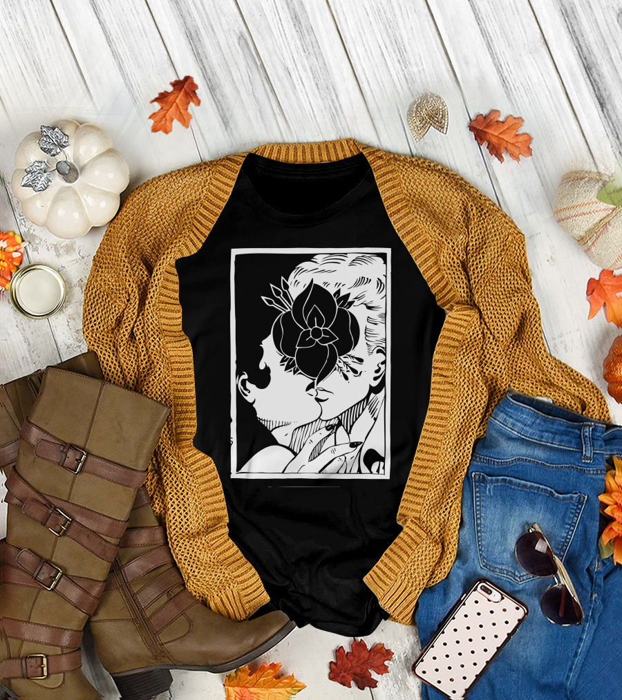 La Dispute The Kiss Floral Embrace T-Shirt
