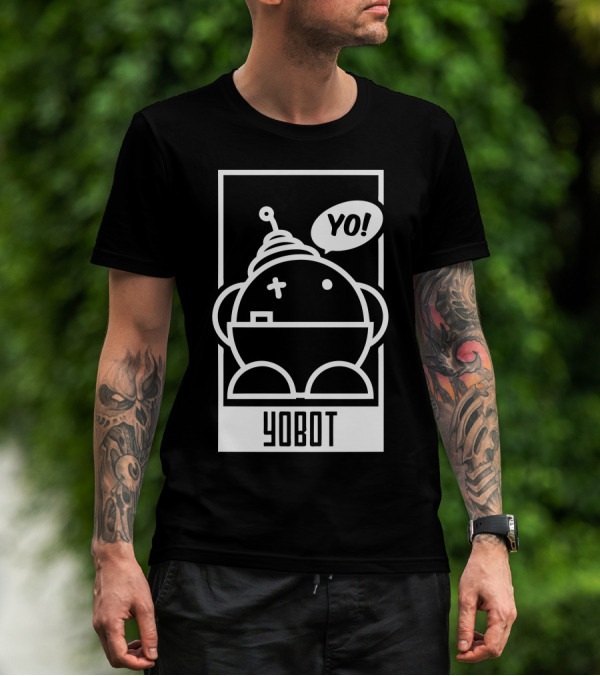 YO Yobot Frame Robot T-Shirt