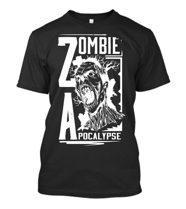 Zombie Apocalypse Scream ZA T-Shirt