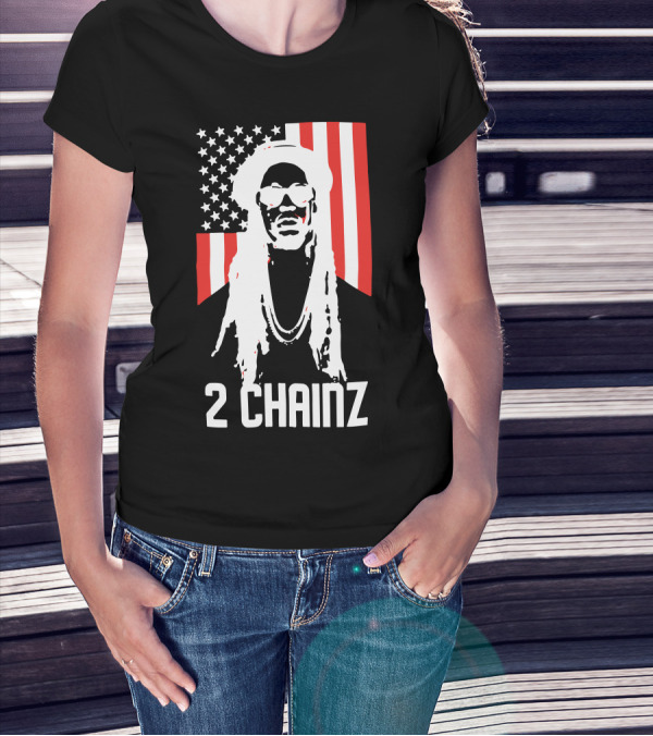 2 Chainz Stars And Stripes Flag T-Shirt