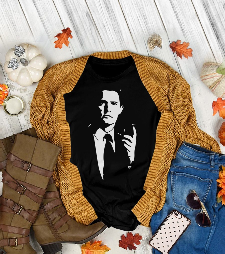 Agent Cooper Twin Peaks Coffee T-Shirt