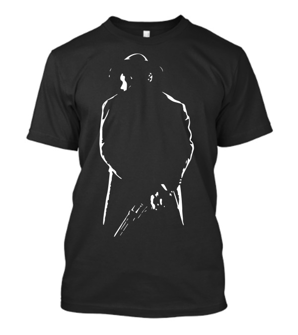 Clint Eastwood Western Silhouette Iconic Gunman Image T-Shirt