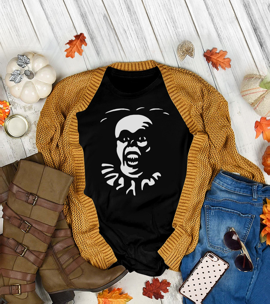 Clown Es Nerd Horror Fun Pennywise Iconic Scary Balloon T-Shirt