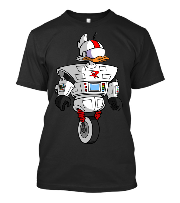 Darkwing Duck Gizmoduck Robot Duck Character T-Shirt