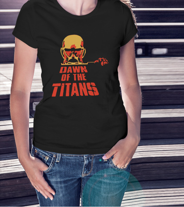 Dawn Of The Titans Manga Silhouette Japan T-Shirt