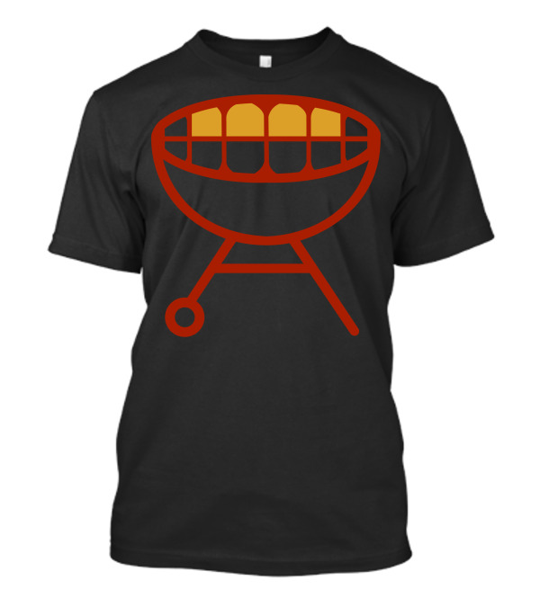 Grill Mouth Visual Barbecue Teeth Fusion T-Shirt