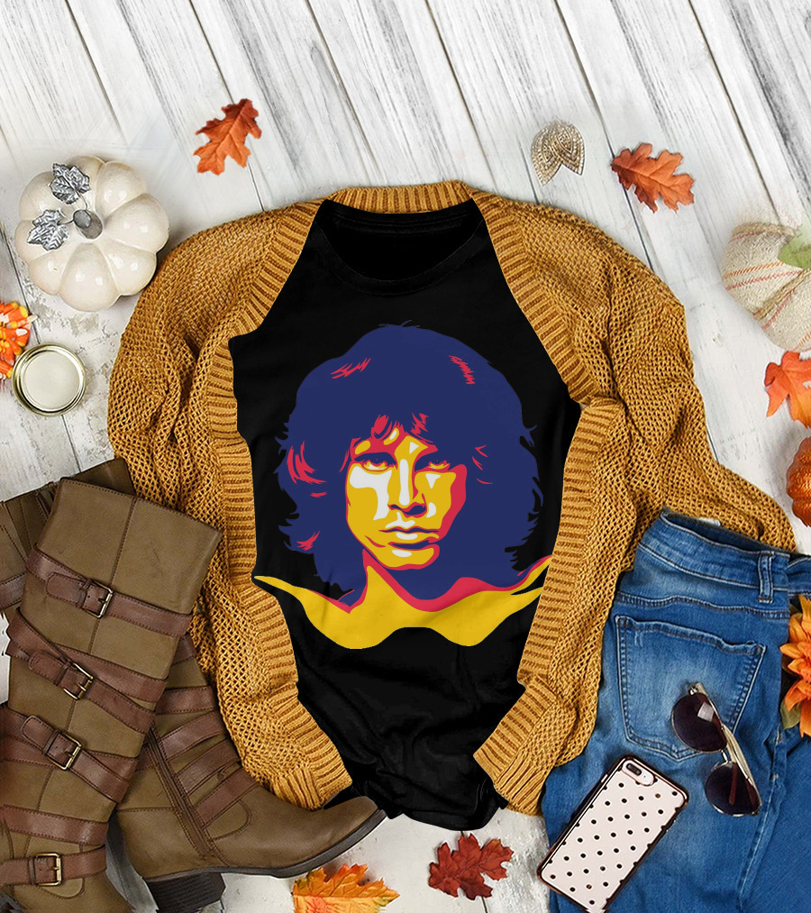 Jim Morrison The Doors Psychedelic T-Shirt