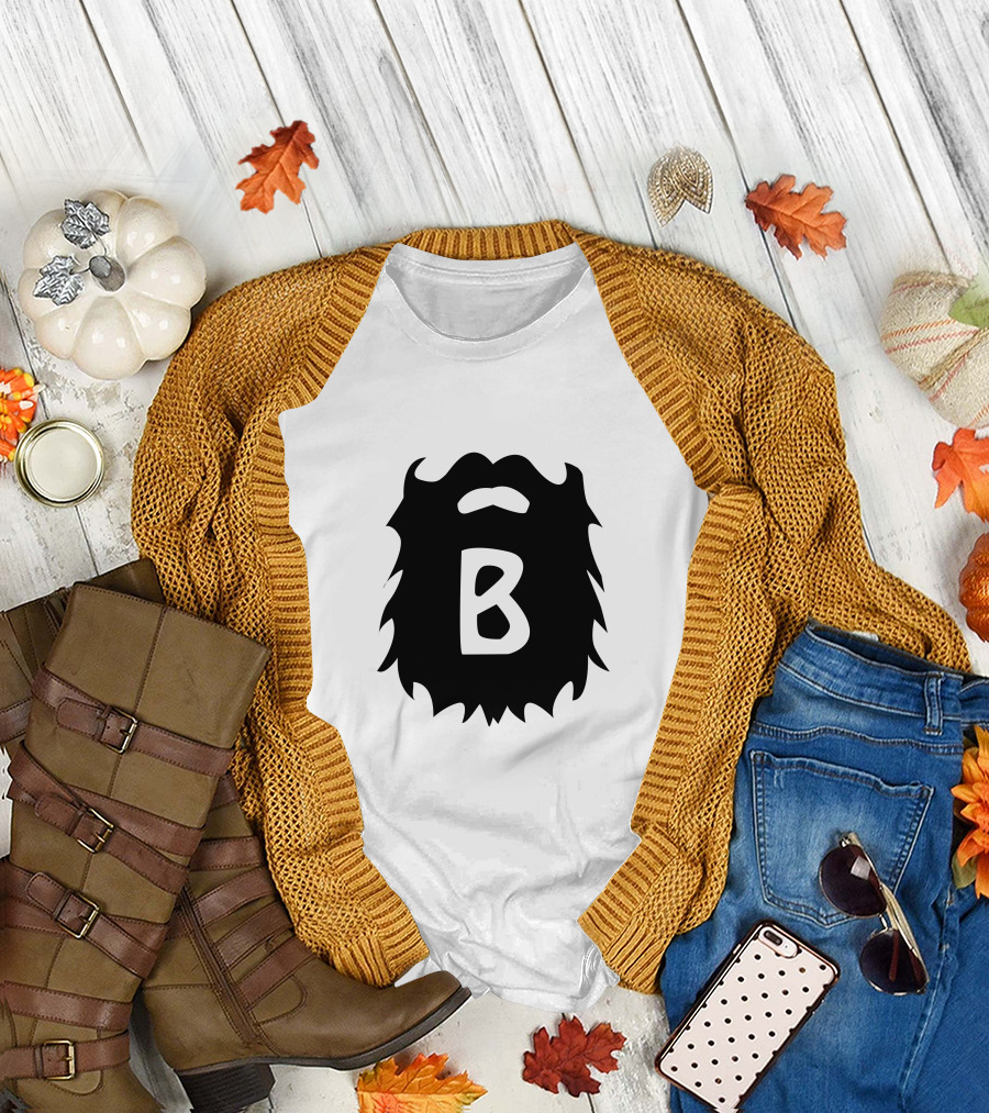 Black Beard B She Wants T-Shirt
