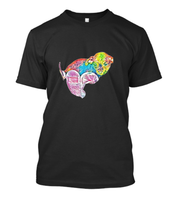 Get 10 Colorful Puppy Images For Free T-Shirt