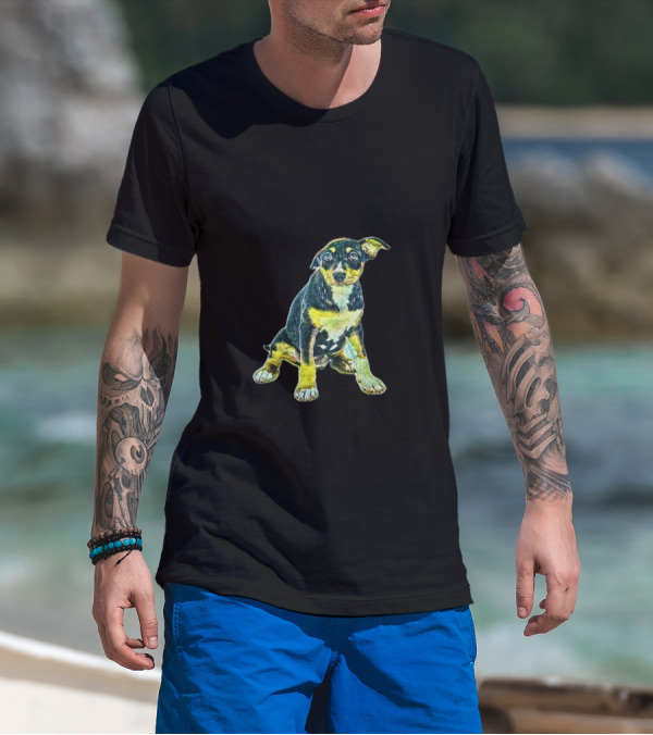 Puppy Isolated On White T-Shirt