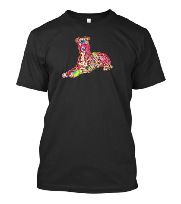 A Beautiful Mountain Cur Bree Colorful T-Shirt