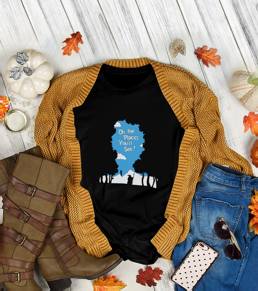 Oh The Places You'll See Adventure Forest T-Shirt