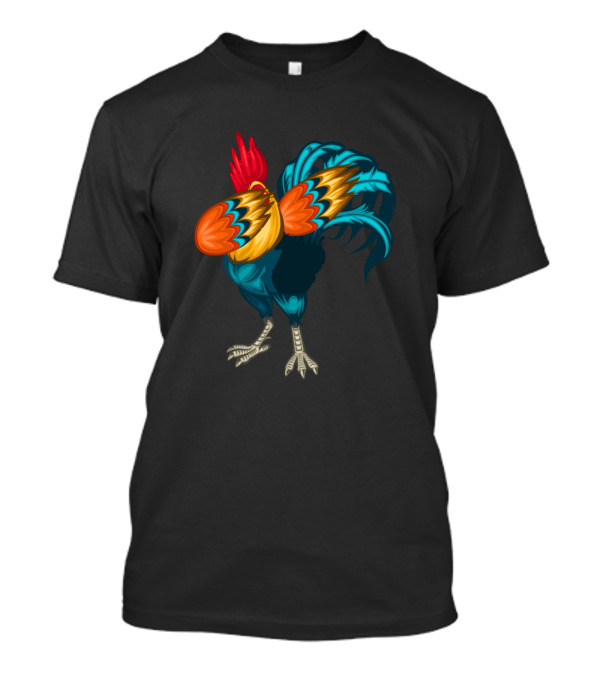 Funny Dabbing Chicken Lover Cool Dab Party Rooster T-Shirt