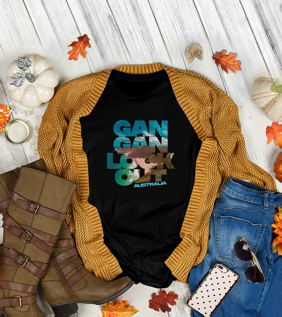 Gan Gan Lookout Australia Scenic View Nelson Bay Lily Hill Rd New South T-Shirt