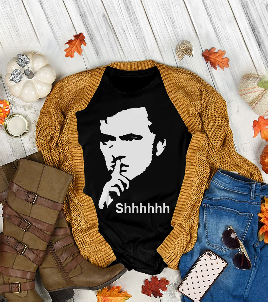 Jose Mourinho Shhhhh Gesture Iconic T-Shirt