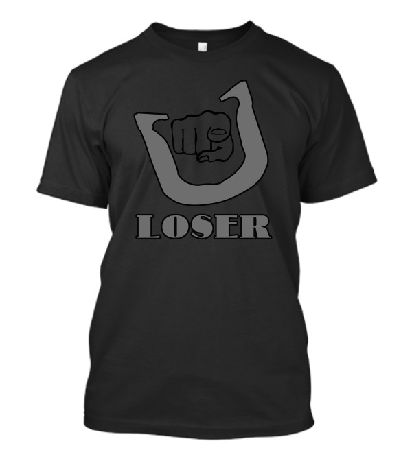 Fist Inside Horseshoe Loser T-Shirt