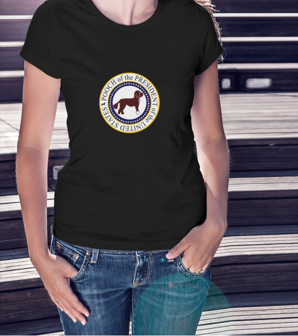 Pooch Of The President Of The United States Seal T-Shirt