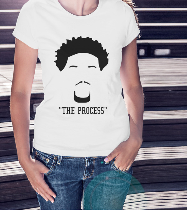 Philadelphia Basketball The Process Hashtag Motto T-Shirt