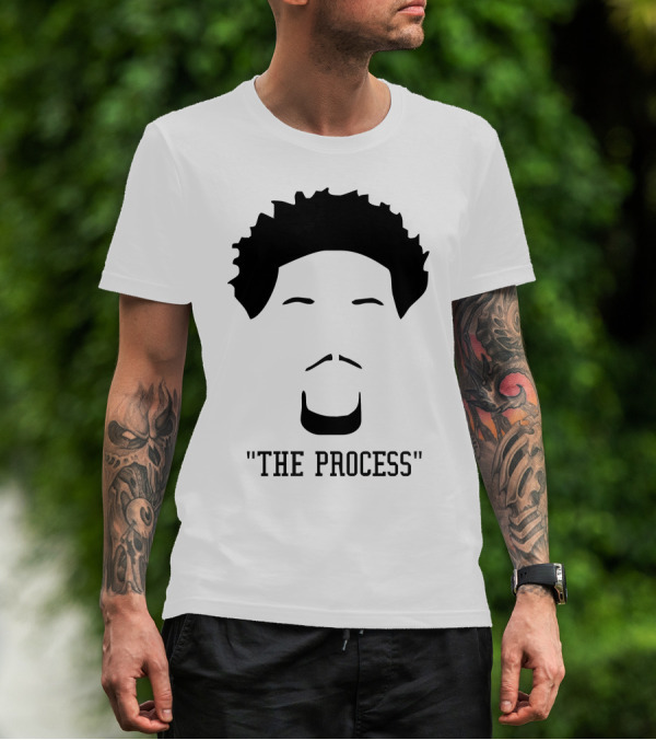 Philadelphia Basketball The Process Hashtag Motto T-Shirt