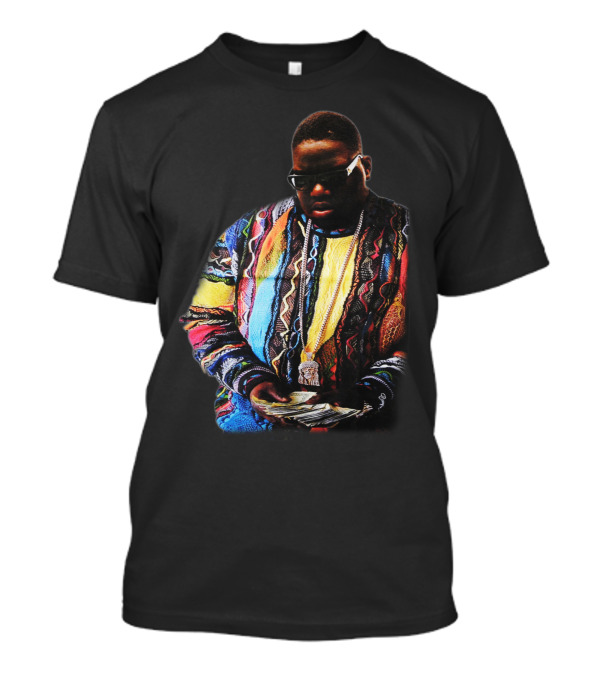 Addict X Mysterious Big Poppa Coogi Sweater Iconic T-Shirt