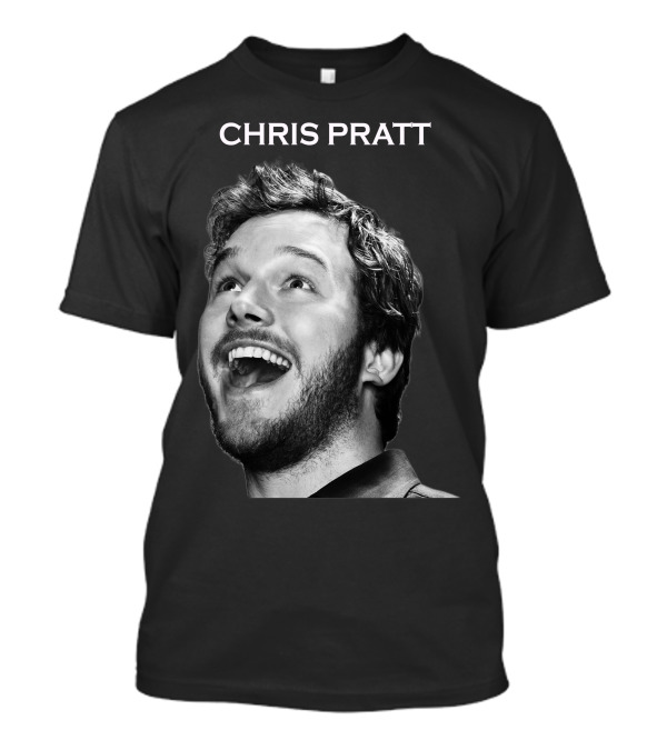 CHRIS PRATT Happy Expression T-Shirt