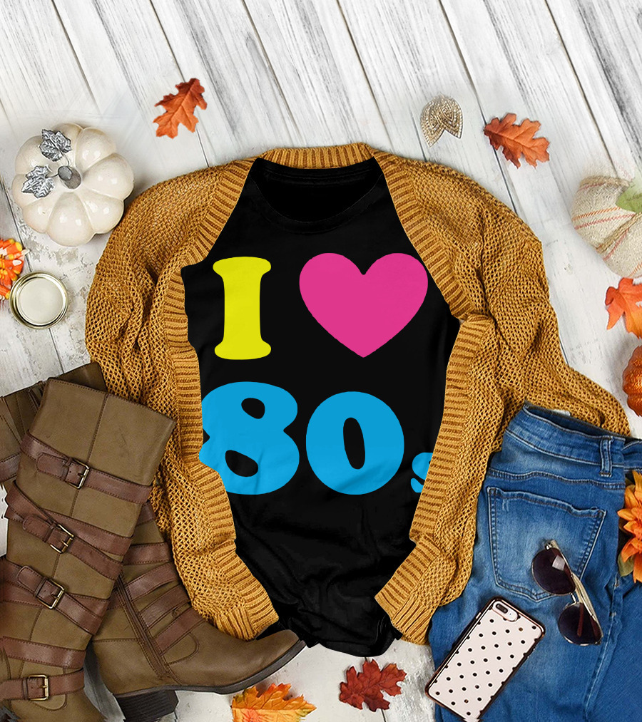 I Heart 80s Vintage T-Shirt
