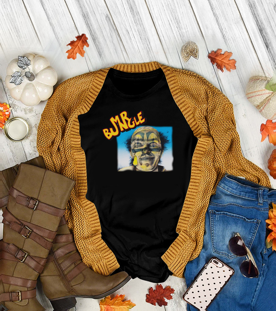 Mr Bungle Vintage Comic Style Yellow Tear Painted Face T-Shirt