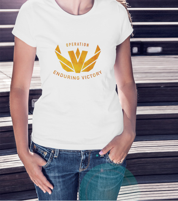 Operation Enduring Victory Yellow Emblem T-Shirt