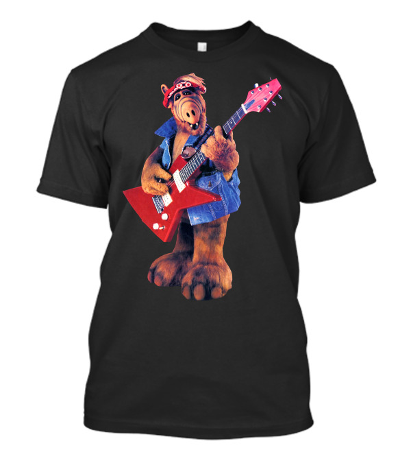 Alf Yeah Rockin' With Guitar And Bandana T-Shirt