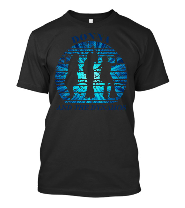 Donna And The Dynamos Retro Disco Silhouette Explosion T-Shirt