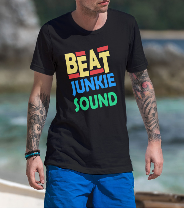 Beat Junkie Sound Humor Geek T-Shirt