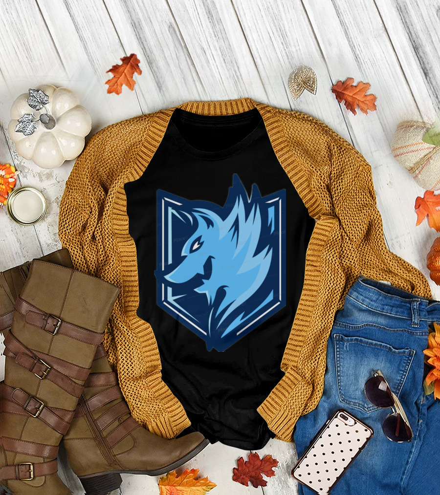 Wolf Emblem Lycan Shield Badge T-Shirt