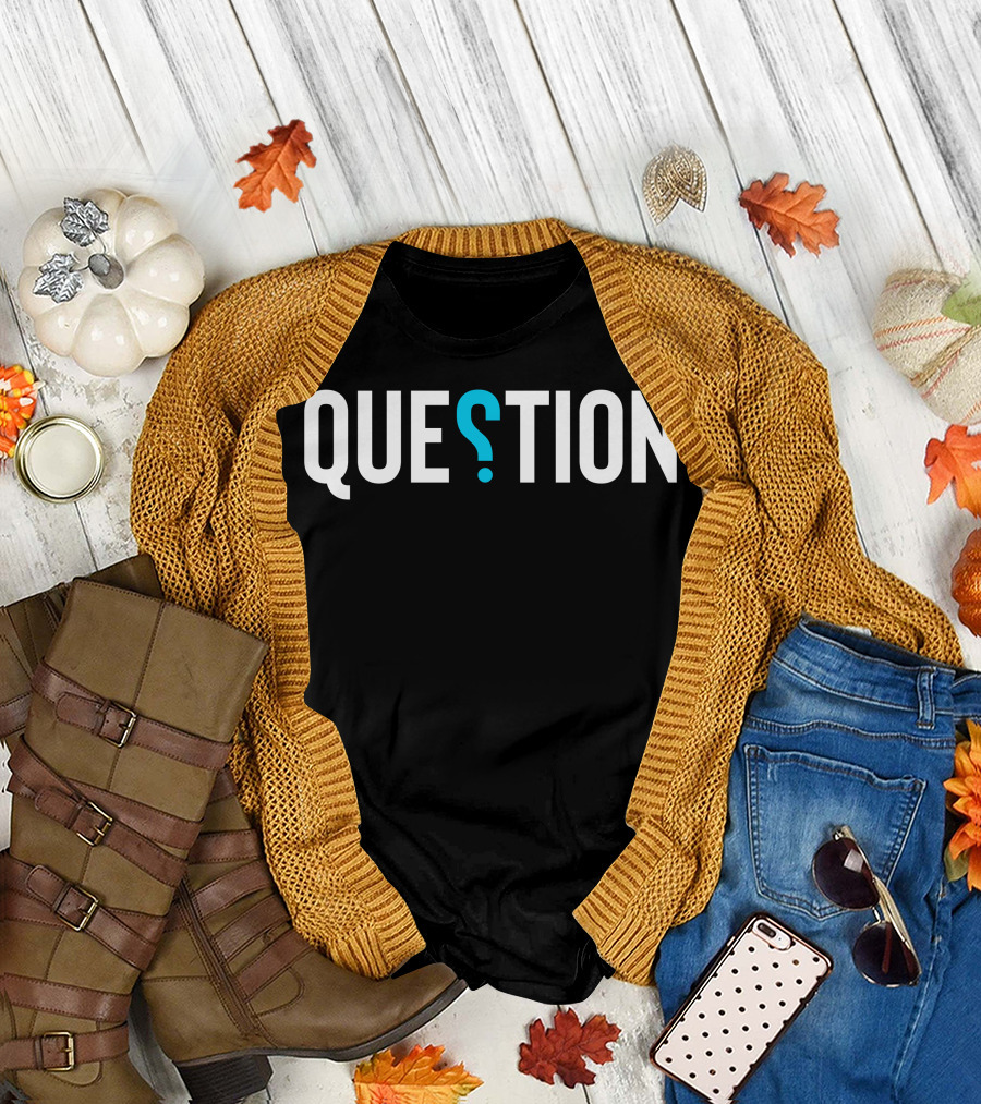 QUESTION Mark Answer Play on Words T-Shirt