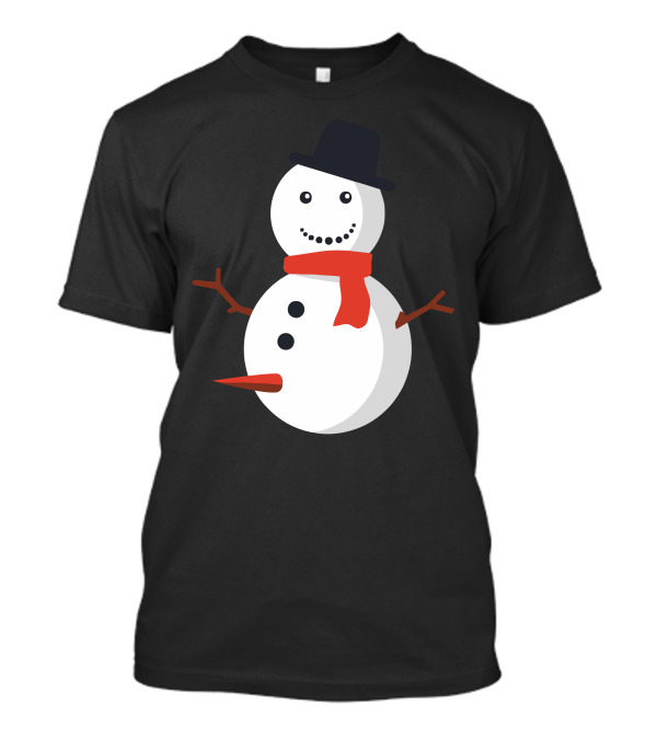 Snowman Goes Crazy With Playful Festive Humor T-Shirt