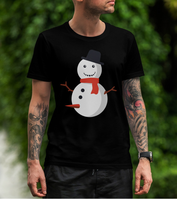 Snowman Goes Crazy With Playful Festive Humor T-Shirt