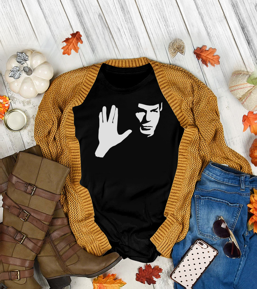 Spock Star Trek Leonard Nimoy Live Long and Prosper T-Shirt