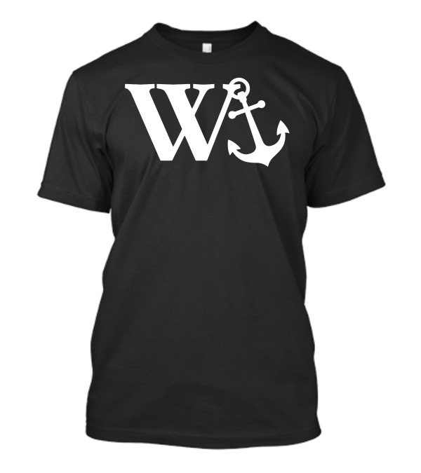 W Anchor Mens Funny Offensive Sailor Humor T-Shirt